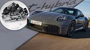 Porsche 911 GTS t-hybrid Motor