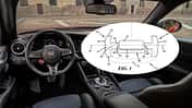 07/2024 Alfa Romeo Giulia mit Stellantis Lenkrad Patent