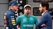 Max Verstappen, Fernando Alonso & Mohammed ben Sulayem - Formel 1 - GP China 2024