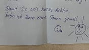 Fahrerflucht-Zettel