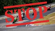 Motorrad Nürburgring Stop