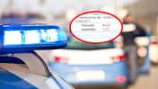 Polizei Italien Bußgeld