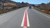 Spanien roter Mittelstreifen