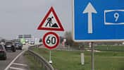Autobahn A9 Baustelle