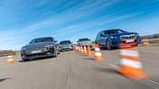 VW ID.7, Audi A6, BMW i5 und Nio ET5