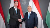 05/2025, Ola Källenius Viktor Orban Handshake Ungarn Ola Källenius Viktor Orban Handshake Ungarn