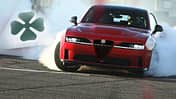 Dodge Charger Daytona mit Alfa Romeo Scudetto Logo Emblem Drift QV Quadrifoglio Verde