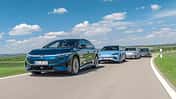 VW ID.7, Hyundai Ioniq 6, BYD Seal und Xpeng P7