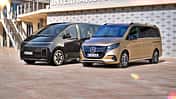 Hyundai Staria gegen Mercedes V-Klasse