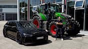Daniel Abt Audi RS4 Avant Fendt Traktor