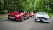Audi A3, BMW 2er GC, Mazda 3