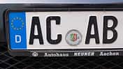 Kennzeichen Nummernschild ACAB