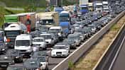 Stau Autobahn