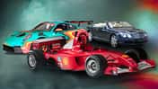 Drei Promiautos, die verkauft wurden. Ferrari, Bentley, Porsche