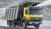 08/2025 BharatBenz HX Baustellen-Truck Daimler Indien