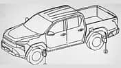 09/2025 Toyota Hilux Travo 2026 Patentzeichnung
