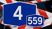 Autobahn A4 / A559 Sperrung