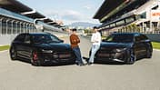 Audi RS6 Alex und Marc Marquez