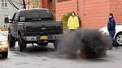 Coal Rolling Pick-up Diesel Abgas USA Ford F-150
