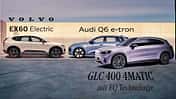 Volvo EX60, Audi Q6, Mercedes GLC