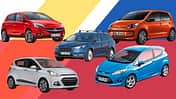 Ford Fiesta, Ford Focus, Hyundai i10, Opel Corsa, VW Up