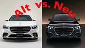 Mercedes S-Klasse W 223 alt vs. neu Generationenvergleich Vor-Mopf Nach-Mopf