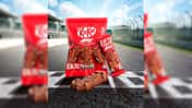 KitKat verkauft Riegel in Form eines Formel-1-Rennwagens in Australien