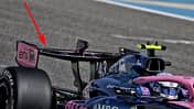 Alpine- Heckflügel - Test - Bahrain - Formel 1 - 2026