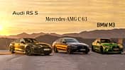 Audi RS 5, Mercedes-AMG C63 und BMW M3
