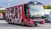 Mannschaftsbus RB Leipzig