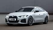 Der BMW i4 xDrive mit H&R Tieferlegungsfedern