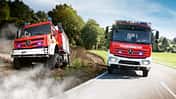 04/2026 Feuerwehr Unimog U 5023 und Atego LF 10 