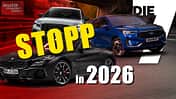 Thumbnail Die 7 Autos die uns verlassen 2026 Abschied Stopp