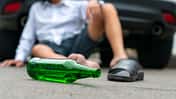 Betrunken Auto Unfall