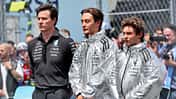 Toto Wolff - George Russell - Andrea Kimi Antonelli - Mercedes - Formel 1 - GP Miami 2026