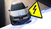 BMW iX3 Rückruf Stromschlag Gefahr Collage 