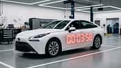 Toyota Mirai mit Countdown
