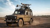 Mercedes G-Klasse Wolf mit Tytan-Drohne