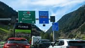 Gotthard Tunnel Schweiz Stau