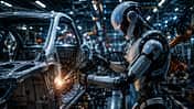 Humanoider Roboter Autoproduktion