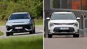Kia Niro EV und Hyundai Kona Kia Niro EV und Hyundai Kona