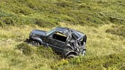 Suzuki Jimny Unfall Absturz Alm