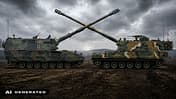 Panzerhaubitzen PzH 2000 und K9 Thunder