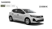 Basismodell Dacia Sandero Facelift Modelljahr 2026
