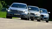 Mercedes E-Klasse, BMW 335i, Audi A5