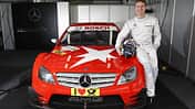 David Coulthard DTM Test Monteblanco Mercedes