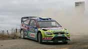 Mikko Hirvonen Rallye Neuseeland 2010 Ford Focus WRC