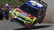 Mikko Hirvonen, Rallye Sardinien 2009, Rallye-Sprünge