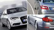 Aufmacher BMW 5er, Audi A6, Mercedes E-Klasse