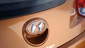 Hyundai Veloster, Heckklappe,Logo